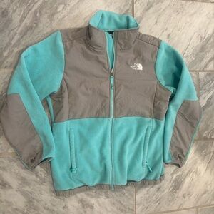 The North Face Girls Ice Green Fleece Jacket Size XL (18)